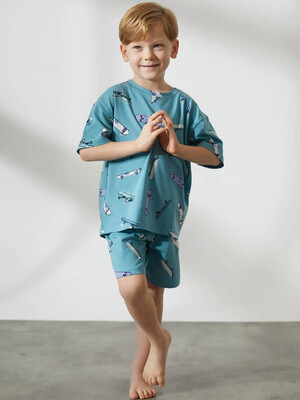 Купить Хлопковый комплект с коротким рукавом HAYS 36259 в Украина в Lingerie.ua - Одяг для дому та відпочинку, Фото 3