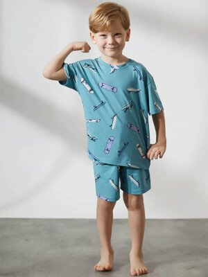 Купить Хлопковый комплект с коротким рукавом HAYS 36259 в Украина в Lingerie.ua - Одяг для дому та відпочинку, Фото 5