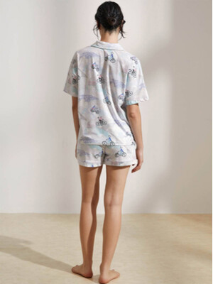 Купить Хлопковая пижама с шортами HAYS 36475 в Украина в Lingerie.ua - Одяг для дому та відпочинку, Фото 3