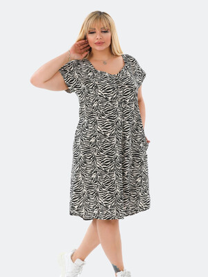 Купить Халат JEN 02232 большого размера на пуговицах в Украина в Lingerie.ua - Одяг для дому та відпочинку, Фото 1