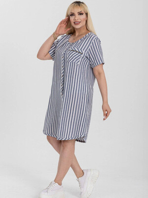 Купить Халат летний на пуговицах JEN 03140 в Украина в Lingerie.ua - Одяг для дому та відпочинку, Фото 1