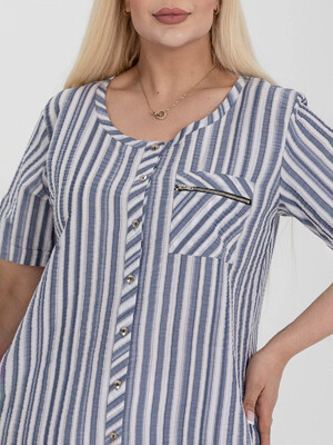 Купить Халат летний на пуговицах JEN 03140 в Украина в Lingerie.ua - Одяг для дому та відпочинку, Фото 2