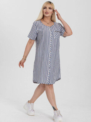 Купить Халат летний на пуговицах JEN 03140 в Украина в Lingerie.ua - Одяг для дому та відпочинку, Фото 4