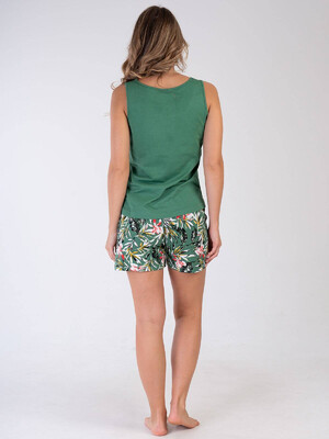 Купить Хлопковый комплект из майки и шорт VIENETTA 3100447930 в Украина в Lingerie.ua - Одяг для дому та відпочинку, Фото 3