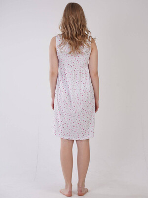 Купить Хлопковая ночная сорочка без рукавов VIENETTA 1613960651 в Украина в Lingerie.ua - Одяг для дому та відпочинку, Фото 2