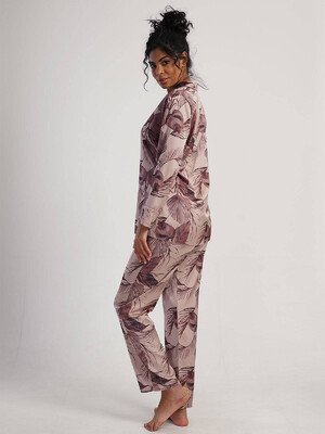 Купить Шелковая пижама с длинным рукавом VIENETTA 1616975364 в Украина в Lingerie.ua - Одяг для дому та відпочинку, Фото 2