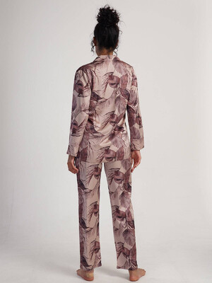 Купить Шелковая пижама с длинным рукавом VIENETTA 1616975364 в Украина в Lingerie.ua - Одяг для дому та відпочинку, Фото 6