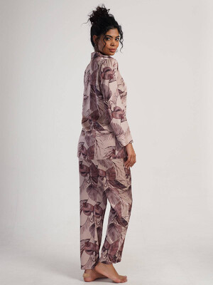 Купить Шелковая пижама с длинным рукавом VIENETTA 1616975364 в Украина в Lingerie.ua - Одяг для дому та відпочинку, Фото 7