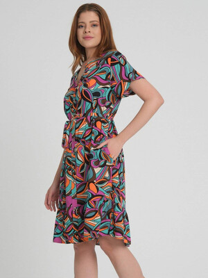 Купить Платье на пуговицах с коротким рукавом JEN 02228 в Украина в Lingerie.ua - Одяг для дому та відпочинку, Фото 4