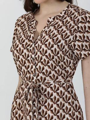 Купить Платье на пуговицах с коротким рукавом JEN 02228 в Украина в Lingerie.ua - Одяг для дому та відпочинку, Фото 6