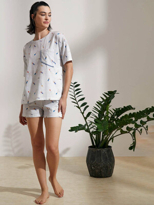 Купить Хлопковый комплект из футболки и шорт HAYS 36231 в Украина