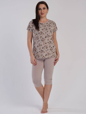 Купить Комплект из вискозы с капри VIENETTA 3113526955 в Украина в Lingerie.ua - Одяг для дому та відпочинку, Фото 5