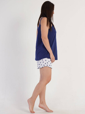 Купить Хлопковый комплект большого размера из майки и шорт VIENETTA 3120911478 в Украина в Lingerie.ua - Одяг для дому та відпочинку, Фото 7