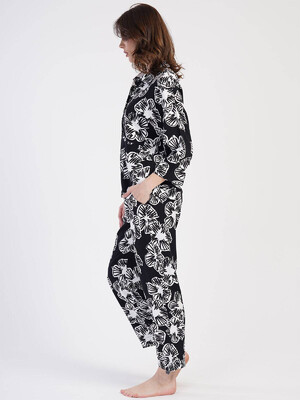 Купить Штапельний літній костюм із брюками VIENETTA PLUS 3114573529 в Украина в Lingerie.ua - Одяг для дому та відпочинку, Фото 7