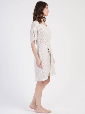 Купить Летняя туника в полоску VIENETTA PLUS 3114440035 в Украина в Lingerie.ua - Одяг для дому та відпочинку, Фото 6