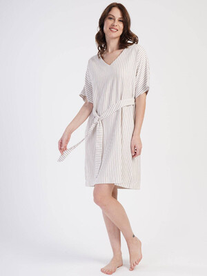 Купить Летняя туника в полоску VIENETTA PLUS 3114440035 в Украина в Lingerie.ua - Одяг для дому та відпочинку, Фото 8