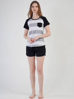 Хлопковый комплект с шортами VIENETTA 2122910000