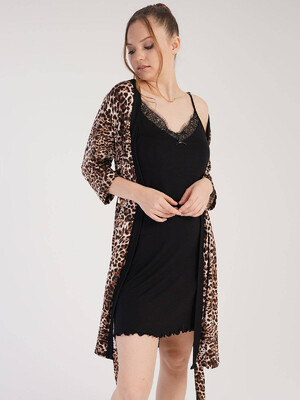 Купить Комплект из ночной сорочки и халата VIENETTA 2123980115 в Украина в Lingerie.ua - Одяг для дому та відпочинку, Фото 4