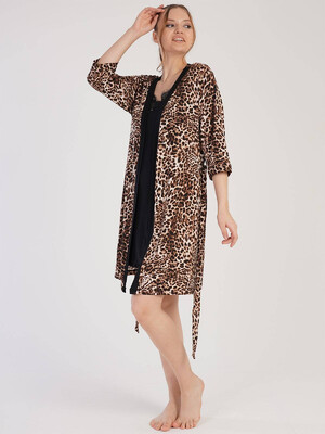 Купить Комплект из ночной сорочки и халата VIENETTA 2123980115 в Украина в Lingerie.ua - Одяг для дому та відпочинку, Фото 6