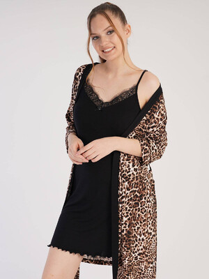 Купить Комплект из ночной сорочки и халата VIENETTA 2123980115 в Украина в Lingerie.ua - Одяг для дому та відпочинку, Фото 7