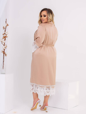 Купить Шелковый комплект из пеньюара и халата LINGERIE 170636 в Украина в Lingerie.ua - Одяг для дому та відпочинку, Фото 15