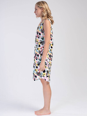 Купить Хлопковая домашняя туника с карманами VIENETTA 4010510000 в Украина в Lingerie.ua - Одяг для дому та відпочинку, Фото 2