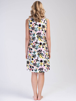 Купить Хлопковая домашняя туника с карманами VIENETTA 4010510000 в Украина в Lingerie.ua - Одяг для дому та відпочинку, Фото 4