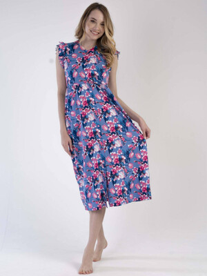 Купить Летний халат женский на пуговицах VIENETTA 3030030227 в Украина в Lingerie.ua - Одяг для дому та відпочинку, Видео