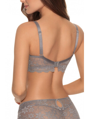 Купить Кружевной бюстгальтер с мягкой чашкой JASMINE DAIN 1472-10 в Украина в Lingerie.ua - Одяг для дому та відпочинку, Фото 8