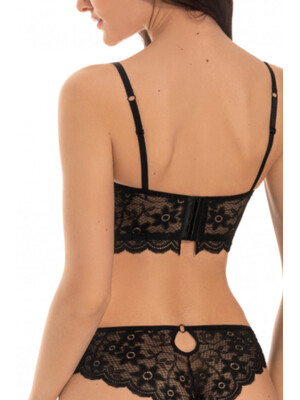 Купить Кружевной бюстгальтер бюстье с мягкими чашками JASMINE ODRY 1453-10 в Украина в Lingerie.ua - Одяг для дому та відпочинку, Фото 2