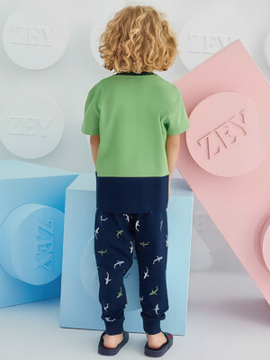 Купить Домашний комплект на мальчика из футболки и брюк ZEY ZEY 8663 в Украина в Lingerie.ua - Одяг для дому та відпочинку, Фото 2