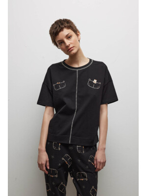 Купить Хлопковый домашний комплект с коротким рукавом HAYS 40128 в Украина в Lingerie.ua - Одяг для дому та відпочинку, Фото 2