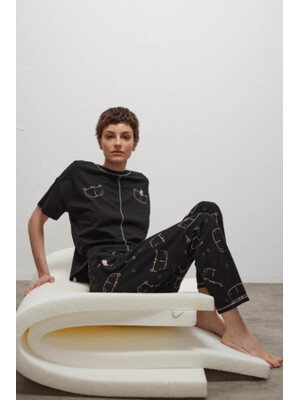 Купить Хлопковый домашний комплект с коротким рукавом HAYS 40128 в Украина в Lingerie.ua - Одяг для дому та відпочинку, Фото 6