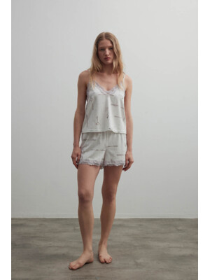 Купить Женская пижама из майки и шорт с кружевом HAYS 40321 в Украина в Lingerie.ua - Одяг для дому та відпочинку, Фото 1