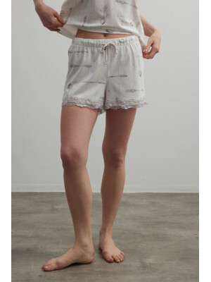 Купить Женская пижама из майки и шорт с кружевом HAYS 40321 в Украина в Lingerie.ua - Одяг для дому та відпочинку, Фото 2