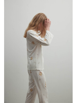 Купить Хлопковая классическая пижама с длинным рукавом HAYS 40407 в Украина в Lingerie.ua - Одяг для дому та відпочинку, Фото 2