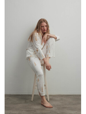 Купить Хлопковая классическая пижама с длинным рукавом HAYS 40407 в Украина в Lingerie.ua - Одяг для дому та відпочинку, Фото 7