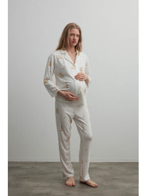 Купить Хлопковая классическая пижама с длинным рукавом HAYS 40407 в Украина в Lingerie.ua - Одяг для дому та відпочинку, Фото 12