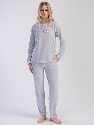 Велюровий комплект з довгим рукавом VIENETTA 4030820000