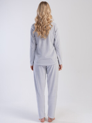 Купить Велюровый комплект с длинным рукавом VIENETTA 4030820000 в Украина в Lingerie.ua - Одяг для дому та відпочинку, Фото 4