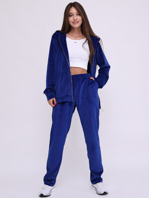 Купить Женский велюровый костюм с зип худи LINGERIE 170729 в Украина в Lingerie.ua - Одяг для дому та відпочинку, Фото 12