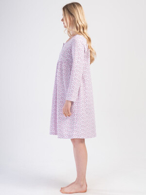 Купить Байковая ночная сорочка с длинным рукавом VIENETTA 1617110445 в Украина в Lingerie.ua - Одяг для дому та відпочинку, Фото 7