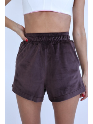 Купить Велюрові шорти з високою посадкою LINGERIE 170731 в Украина в Lingerie.ua - Одяг для дому та відпочинку, Фото 2