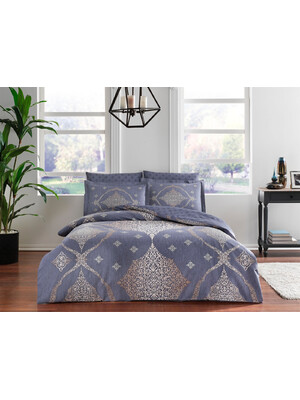 Купить Двуспальный комплект постельного белья TAC Saten Delux AIRA в Украина в Lingerie.ua - Одяг для дому та відпочинку, Фото 2