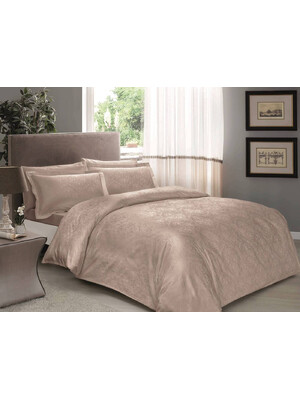 Купить Двуспальный комплект постельного белья TAC Jakar Saten Daria в Украина в Lingerie.ua - Одяг для дому та відпочинку, Фото 2