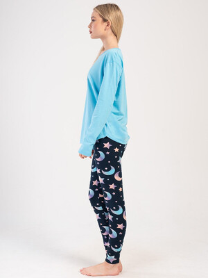 Купить Бавовняний домашній комплект зі штанами VIENETTA 4032756957 в Украина в Lingerie.ua - Одяг для дому та відпочинку, Фото 4