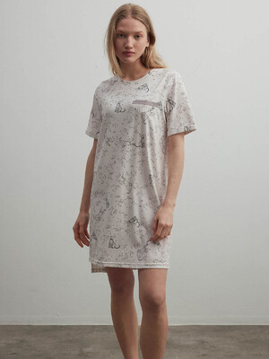 Купить Бавовняна туніка з коротким рукавом HAYS 40263 в Украина в Lingerie.ua - Одяг для дому та відпочинку, Фото 5