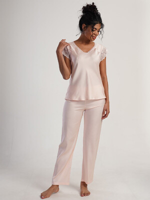 Купить Шелковый комплект с брюками VIENETTA SATEEN 1612205092  в Украина