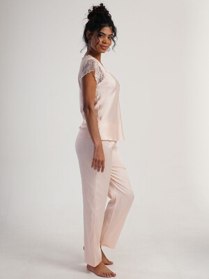 Купить Шелковый комплект с брюками VIENETTA SATEEN 1612205092  в Украина в Lingerie.ua - Одяг для дому та відпочинку, Фото 5