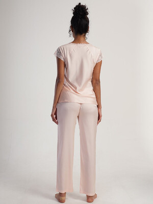 Купить Шелковый комплект с брюками VIENETTA SATEEN 1612205092  в Украина в Lingerie.ua - Одяг для дому та відпочинку, Фото 6